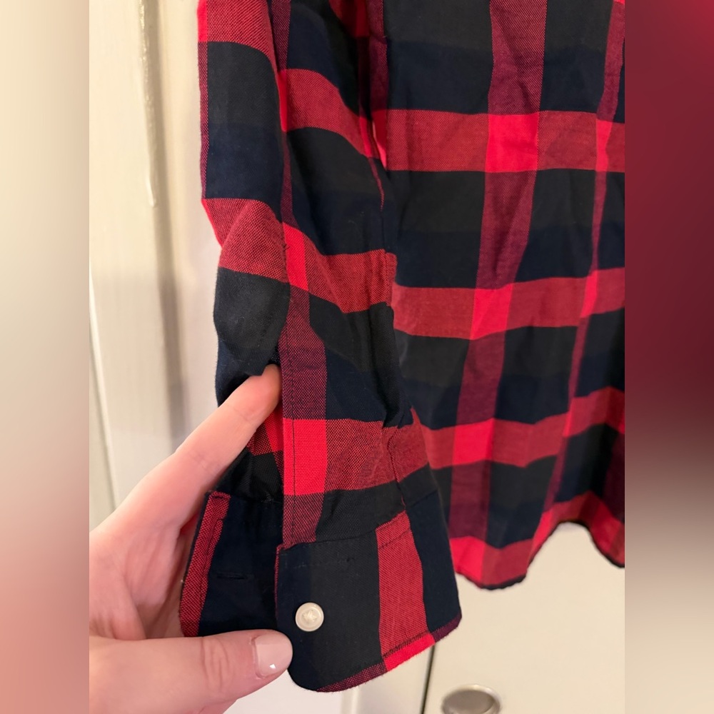 Women’s Red and Black Top - Picture 5 of 6